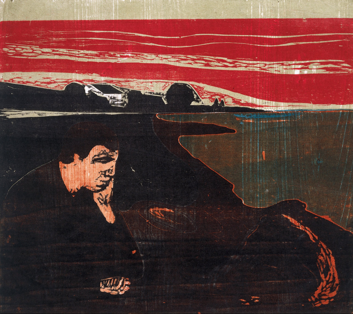 Edvard Munch, Akşam. Melankoli I (Evening. Melancholy I), 1896