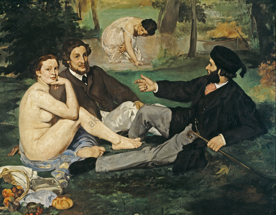 Edouard Manet, Déjeuner sur l’herbe, 1863