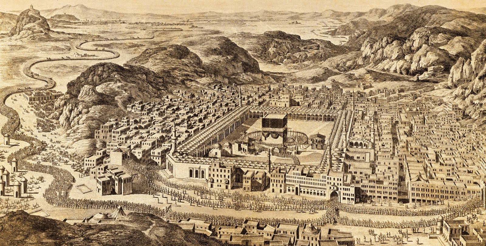 Mekke Gravür (1787)