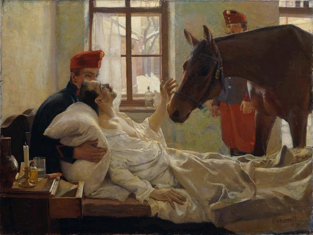 Max Kurzweil "Ein lieber Besuch" (1894)